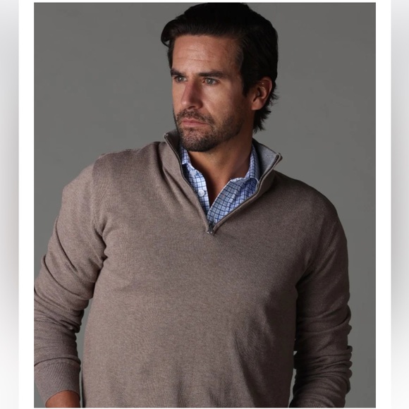 Men's Blue Checkered Polo Shirt - Picture 2 of 8